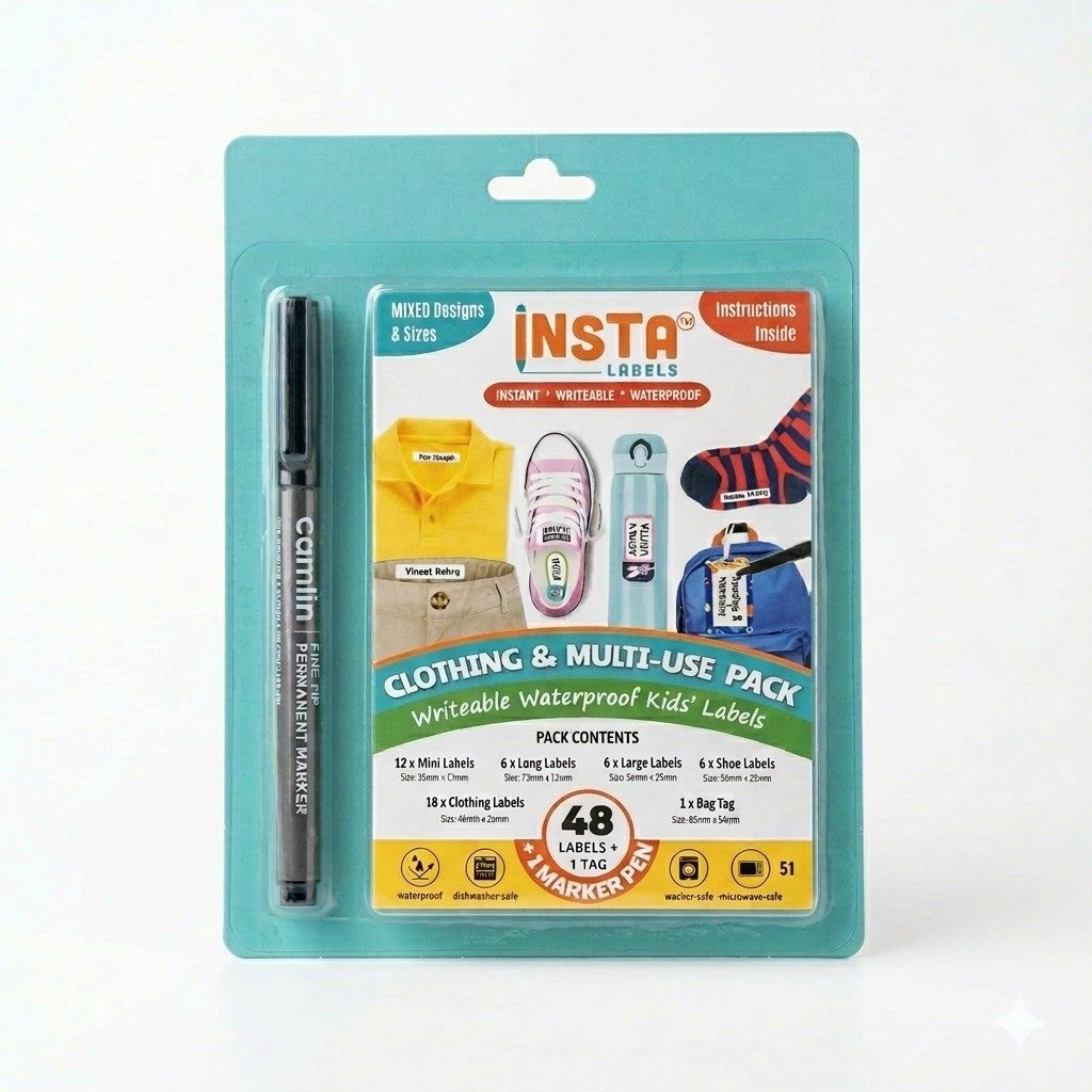 Clothing & Multi-Use Pack - Labels